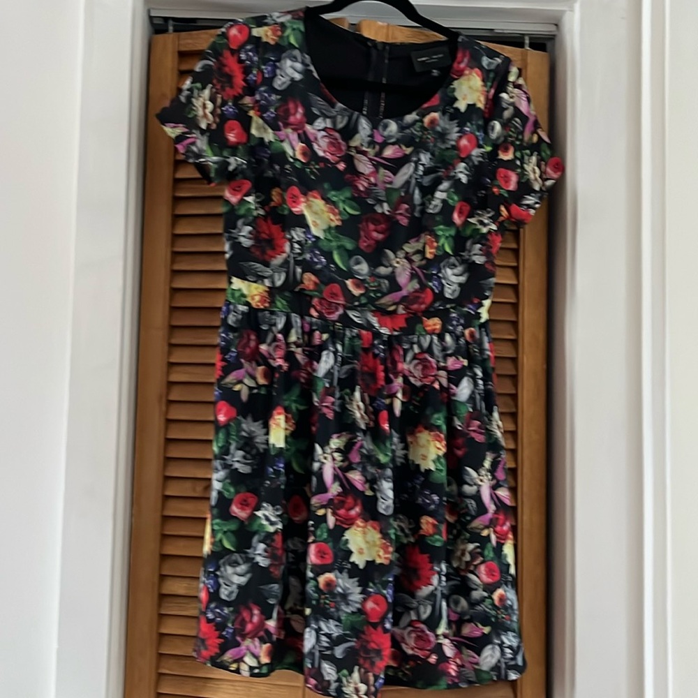 Short floral dress